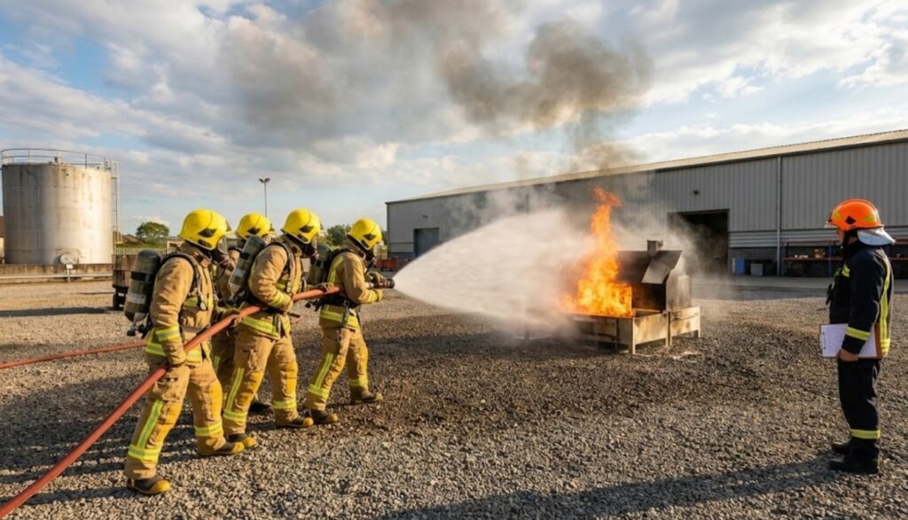 Brigada de Emergência por que o treinamento mensal reduz riscos, multas e prejuízos na indústria